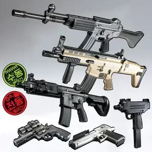 전동건/수동건/에어건/샷건 비비탄총 모음 M416D/HK416/K2/K1/K2C1/스카/M4A1 RIS/마이크로 우지/엠포