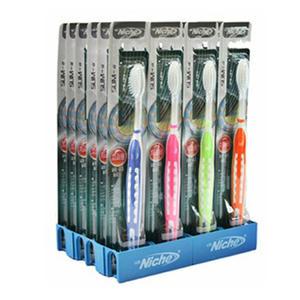 니치 슬림알파칫솔 12개/치과용칫솔/미세모