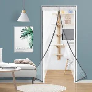 보급형자석방풍막 90x210 외풍차단 비닐커튼 바람막이