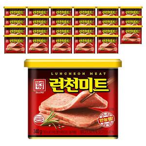 한성기업 런천미트 340g x 24개 / 통조림 캔 햄