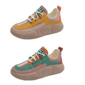 편한 여성 키높이 운동화 키커보이는 캔버스화 통굽 스니커즈 여자 워킹화