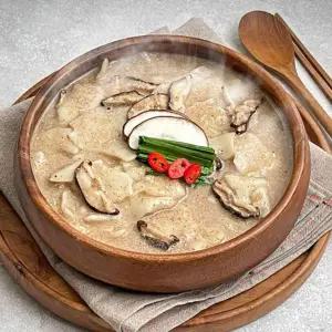 명장 생 들깨수제비 4인분(수제비 4인분+소스4개) /쫀득수제비/고소한들깨가루