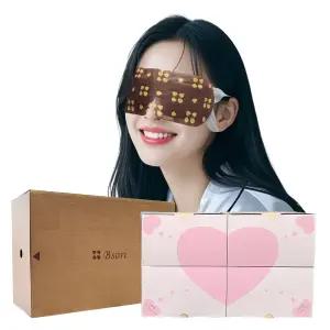 잠이솔솔 일이술술 선물세트 온열안대 향4종 100매 구성