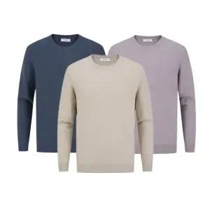 [롯데백화점]에디션 베이직 무지 라운드넥 스웨터 7컬러 NEE4ER1902