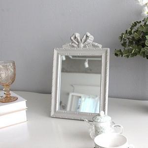 [꼬떼따블](센텀시티점) 피카부 직사각 리본거울 2컬러