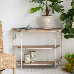 [꼬떼따블](센텀시티점) 내추럴 우드 반달 선반장