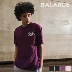 [롯데백화점]밸런스 남성) MBG5TS1253 탑텐 밸런스 퀵드라이 그래픽 반팔 티 워킹 런닝 운동 MA