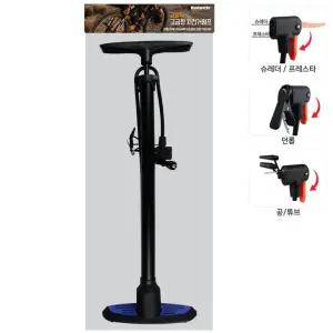 코텍 고급 고압력 자전거 펌프 용품 타이어 공기주입기 에어 바람