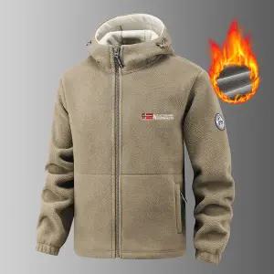 숏 패딩 경량 남성 가을 겨울 두꺼운 야외 자켓 재킷 양털 안감 후드 노르웨이 플러시 코트 커플 겉옷 캐주