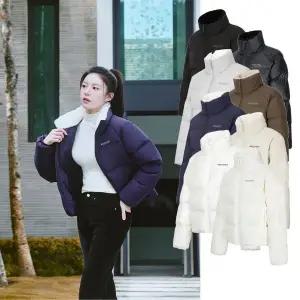 갤러리아 디스커버리 여성 올리브 글로우 다운 숏패딩 DWDJ93056