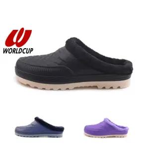 월드컵 스위치 EVA소재 다용도 털신발 미끄럼방지 남성 여성 겨울방한화  남녀공용 남자 여자 털슬리퍼 털실내화 주방 시장 공장 실내 실외 야외 단체화 작업화