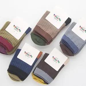 [셀러허브 패션]아동용 중목 양말 11-12세(6호) 5켤레 N166425 브랜드