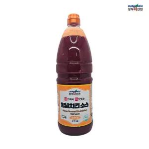 청우 더진한 양념치킨소스 순한맛 2.1k