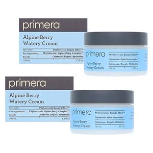프리메라 알파인 베리 워터리 크림 100ml + 100ml 건성크림 피부장벽강화