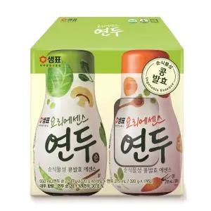 [소비기한 임박] 샘표 연두, 320g, 1개 + 연두순, 320g, 1개