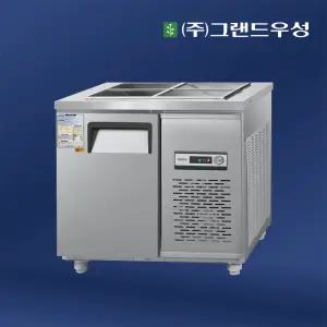 그랜드우성 900 반찬냉장고 CWSM-090RB 내부스텐 디지털