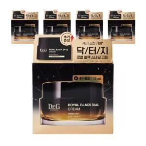 닥터지 로얄 블랙스네일 크림 50ml+15ml 기획세트 5개