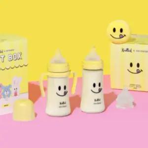 그로미미 젖병 출산 축하 선물 세트 스마일 300ml