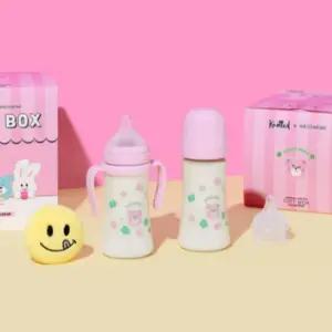 그로미미 젖병 출산 축하 선물 세트 슈가베어 300ml