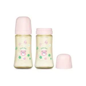 그로미미 유아 젖병 물병 호환 트윈팩 핑크 300ml