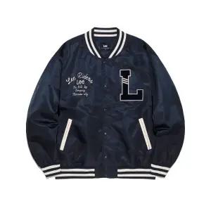 매장정품 LEE 헤비 나일론 바시티 자켓 네이비 LE2501JK06NA 107576