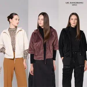 이상봉에디션 25FW 트리코트 패딩 자켓