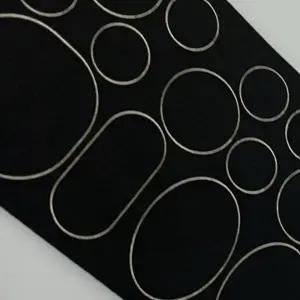 겨울옷 패딩 수선 패치 스티커 원형 블랙 옷수선 테이프