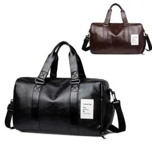 무지 보스턴백 남녀공용 빅 크로스백 여행 골프 가방