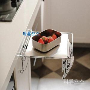 접이식 주방 보조 선반 홈바 테이블 조리대 미니 티류으스
