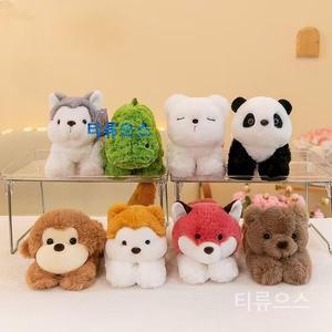 티류으스 손목인형 애착인형 귀여운 봉제인형 레서판다 팔찌 봉제