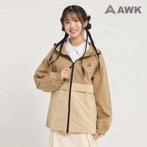 92_투톤 베이직 후드 바람막이