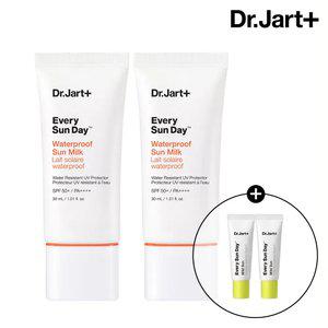 닥터자르트 에브리 선 데이 워터프루프 선 밀크 30ml 2개 (+마일드 선 5mlx2)