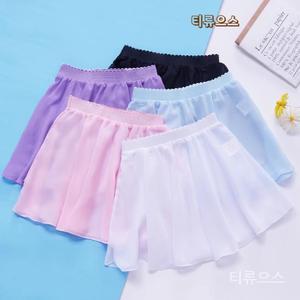 발레스커트 쉬폰랩스커트 라인댄스 치마 힙스카프 티류으스