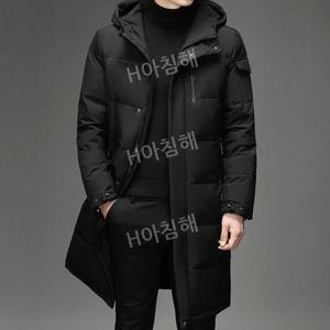 남자롱패딩 남성 롱패딩 오리털 다운 점퍼 초경량 깔깔이 명품 겨울 가성비 빅사이즈