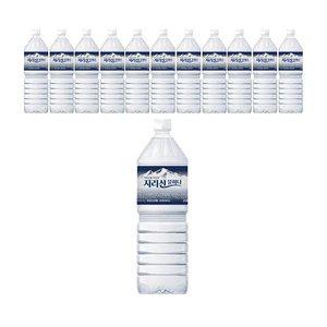 지리산 물하나 유/무라벨 랜덤, 2L, 12개