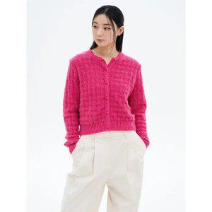 [에잇세컨즈] 프릴 디테일 가디건  핑크 (12525AMQ6X)