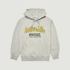 [행텐]공용 액티브 오버 그래픽 후드티셔츠-SE2221046003112