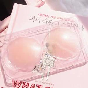 실리콘 가리개 붙이는브라 꼭지패드 원형 니플커버 유두가리개 즈램린