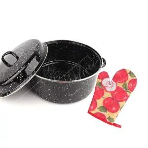 [골드스마일]키친아트 네이쳐 다용도 직화냄비 26cm 군고구마