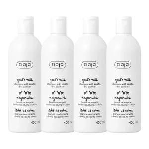 [10%] 지아자 산양유 단백질 샴푸 400ml 4개