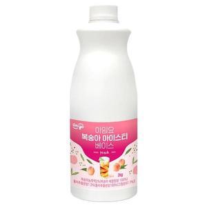 [셀러허브][아임요] 아임요 복숭아 아이스티 베이스 2kg x 2개 (S10972652)