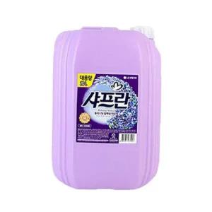 말통 샤프란 섬유유연제 퍼플 대용량 업소용 20L