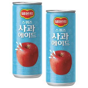 롯데 스퀴즈 사과 240ml x 60캔(30캔x2박스)