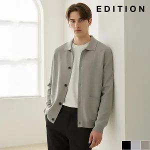[에디션]카라 버튼 가디건 (NED1EC1904)
