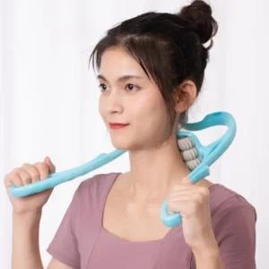 직장인 학생 목 어깨 뭉침 롤링 마사지기 6구