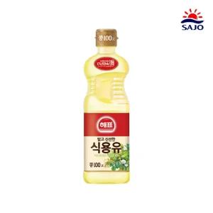 해표 식용유 900ml 콩기름