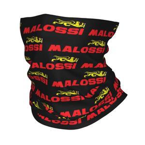 맞춤형 M-Malossied 로고 클래식 반다나 겨울 목 워머 여성용 방풍 랩 페이스 스카프 스키 각반 머리띠