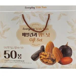하루한봉 매일견과 위드넛 50입 세트 하루견과 매일견과 견과선물세트