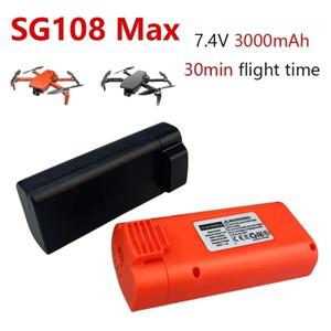 SG108 충전식 배터리 드론 RC 쿼드콥터 예비 부품용 7.4V 3000mAh Lipo