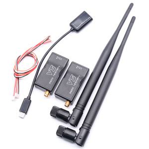 3DR 라디오 V5 원격 측정 433Mhz 915Mhz 1000MW/500MW APM 2.8/Pixhawk 2.4.8용 OTG 케이블 공기 지상 데이